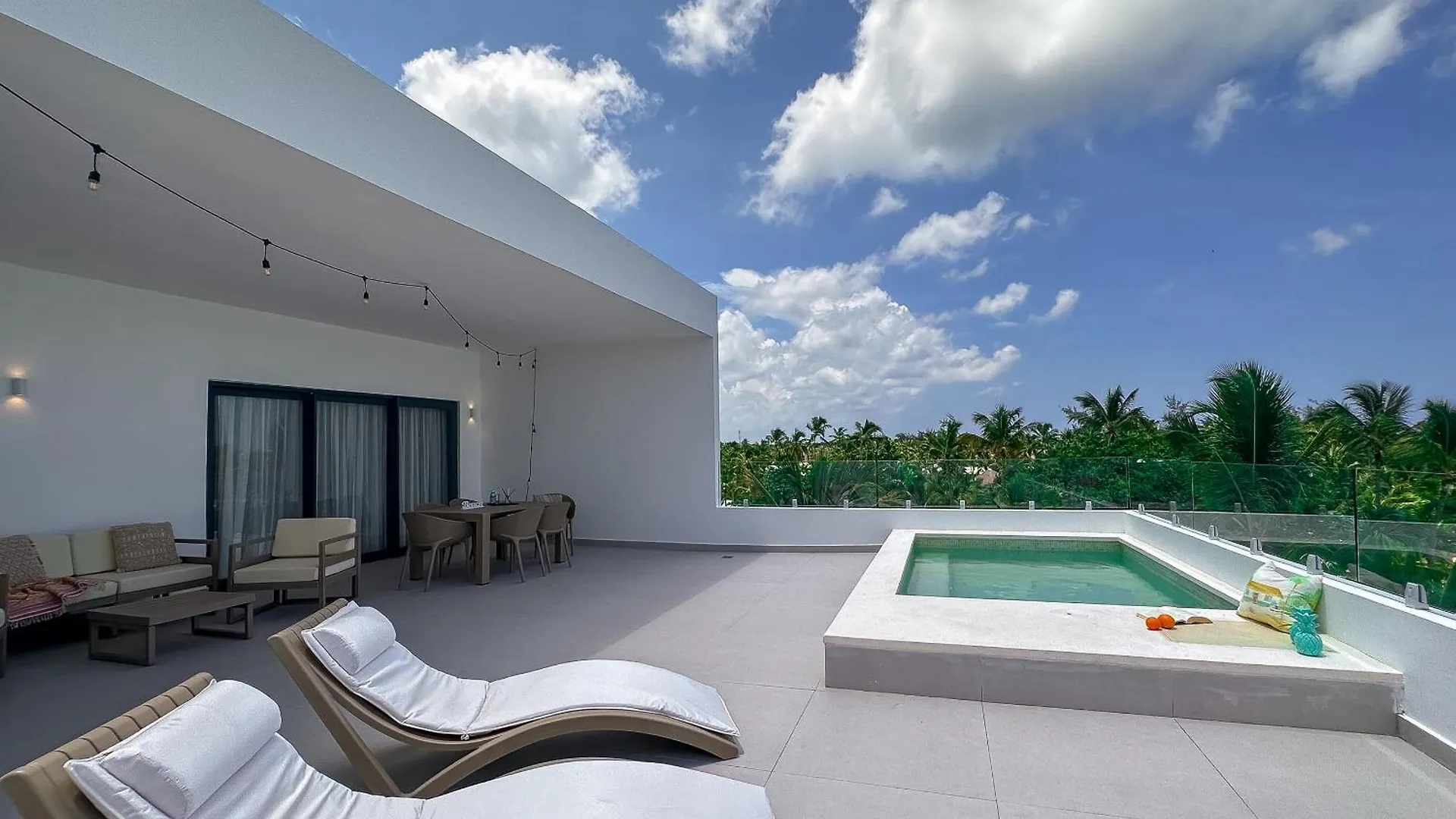 Spectacular Beach Penthouse With Ocean Views プンタ・カナ 0*,