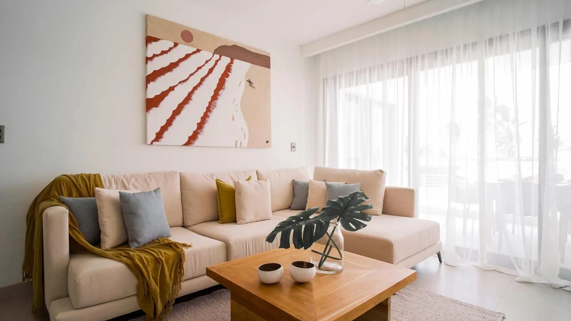 Spectacular Beach Penthouse With Ocean Views プンタ・カナ アパート