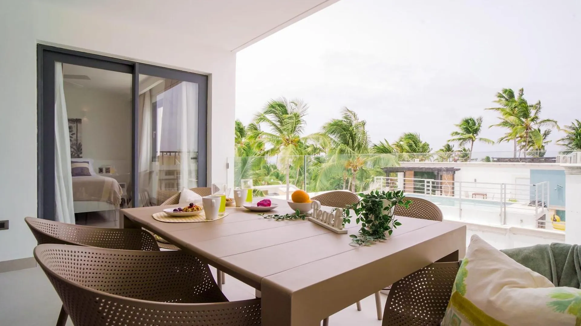 アパート Spectacular Beach Penthouse With Ocean Views プンタ・カナ