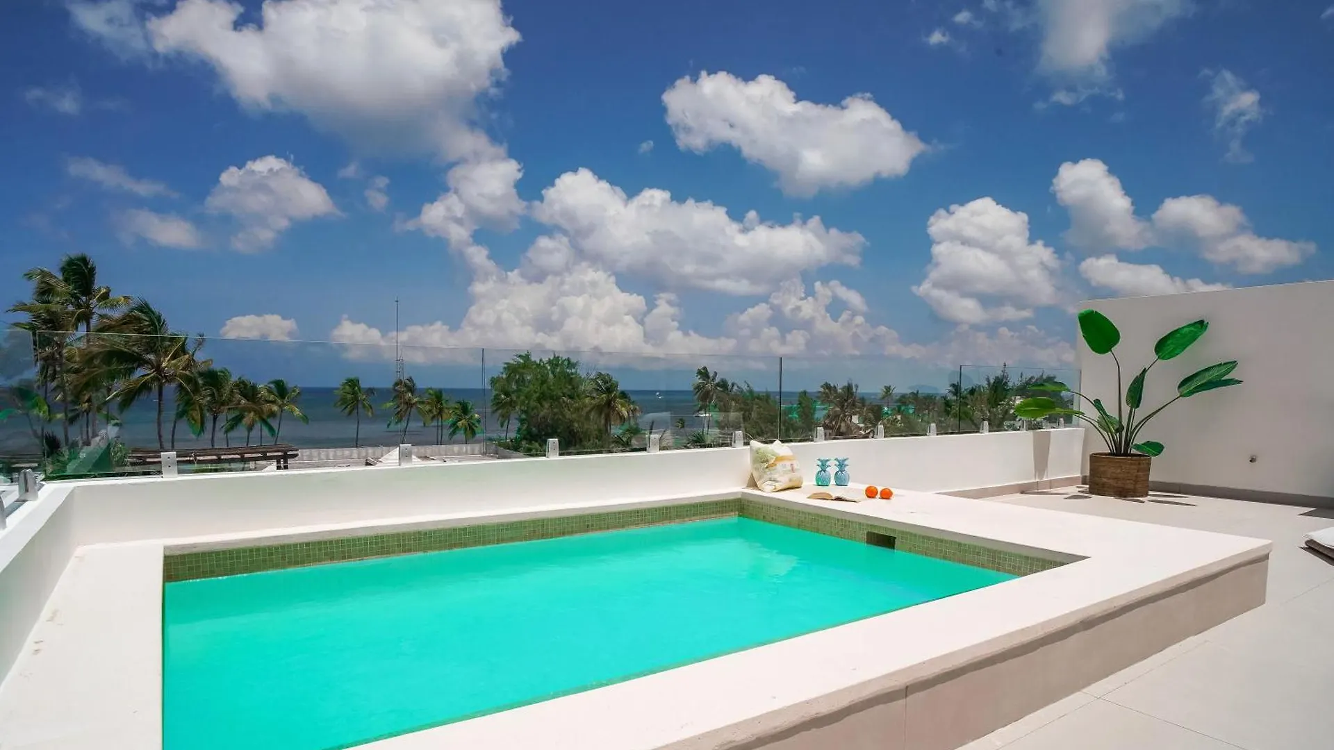 Spectacular Beach Penthouse With Ocean Views プンタ・カナ 0*,